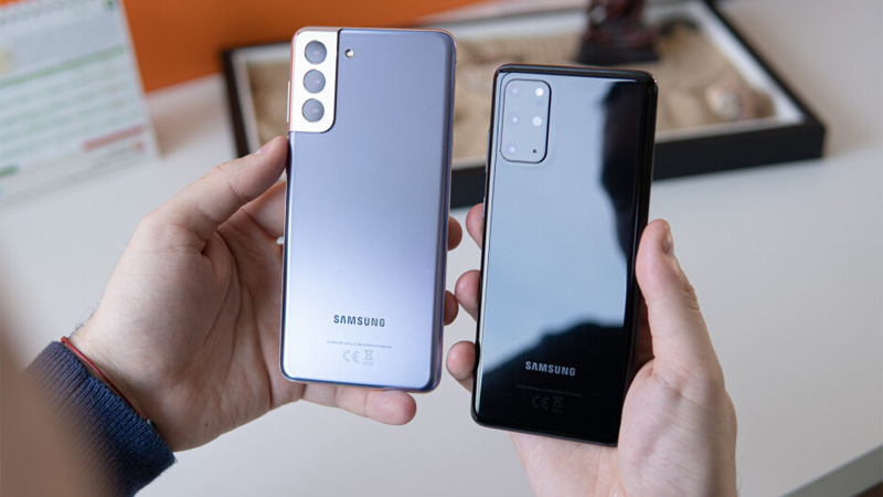 S21+ c&oacute; k&iacute;ch thước to hơn S21